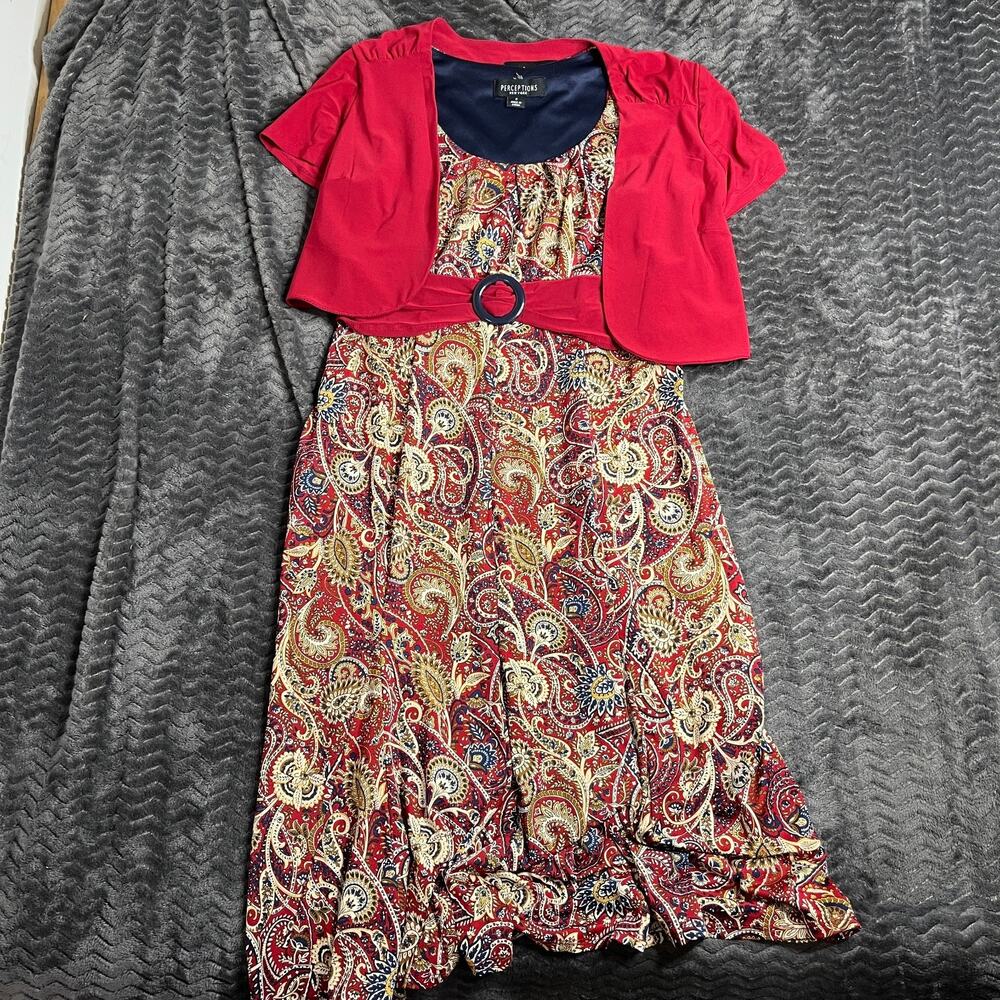 Perceptions Women's Multicolor Dress size S